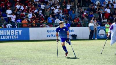 Alaaddin Kazcı, Şahinbey Belediye Spor Kulübü Ampute Futbol Takımı'ndan seçilerek