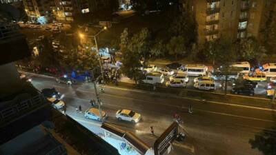 Diyarbakır’ın merkez Bağlar ilçesinde motosikletli yunus polislerinin karıştığı kazada 1