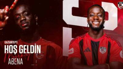 Gaziantep Futbol Kulübü, Spartak Moskova forması giyen Myenty Abena ile