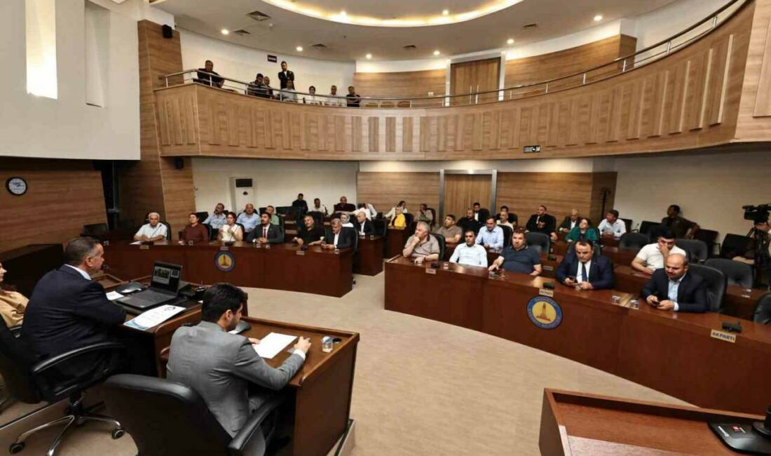 Şahinbey Belediyesi Temmuz ayı olağan meclis toplantısının birinci oturumu, Meclis