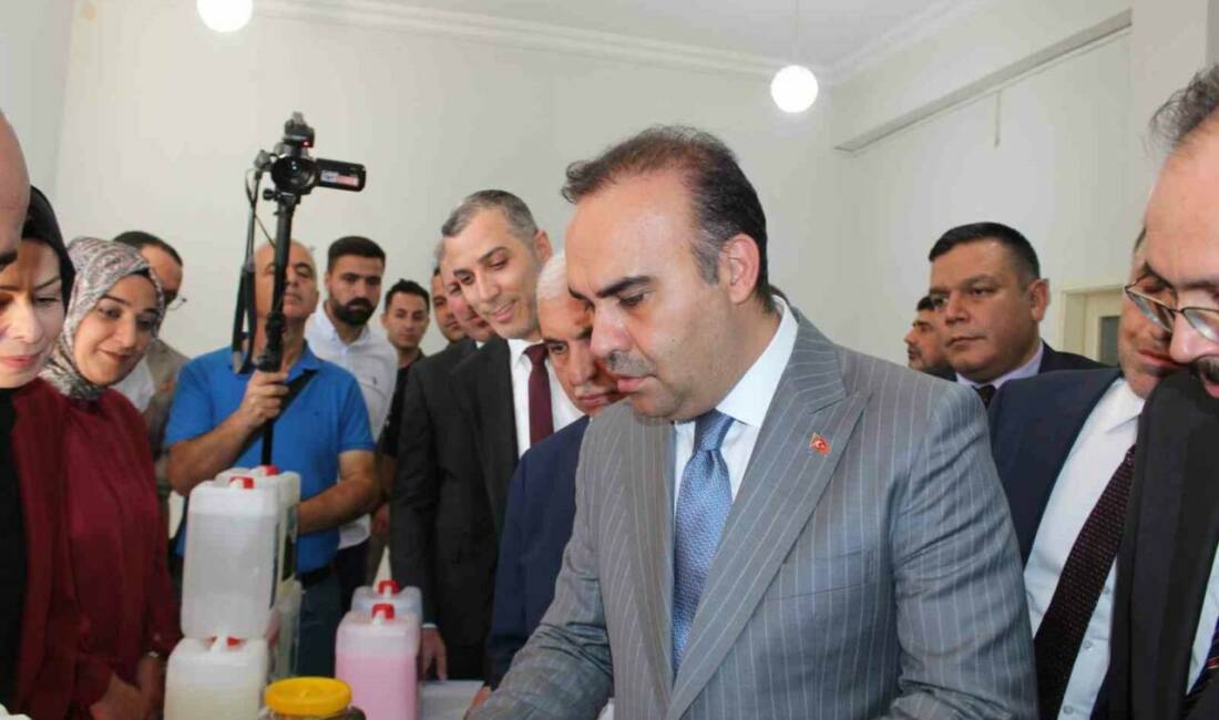 Sanayi ve Teknoloji Bakanı Mehmet Fatih Kacır, Siirt'e yaptığı ziyaret
