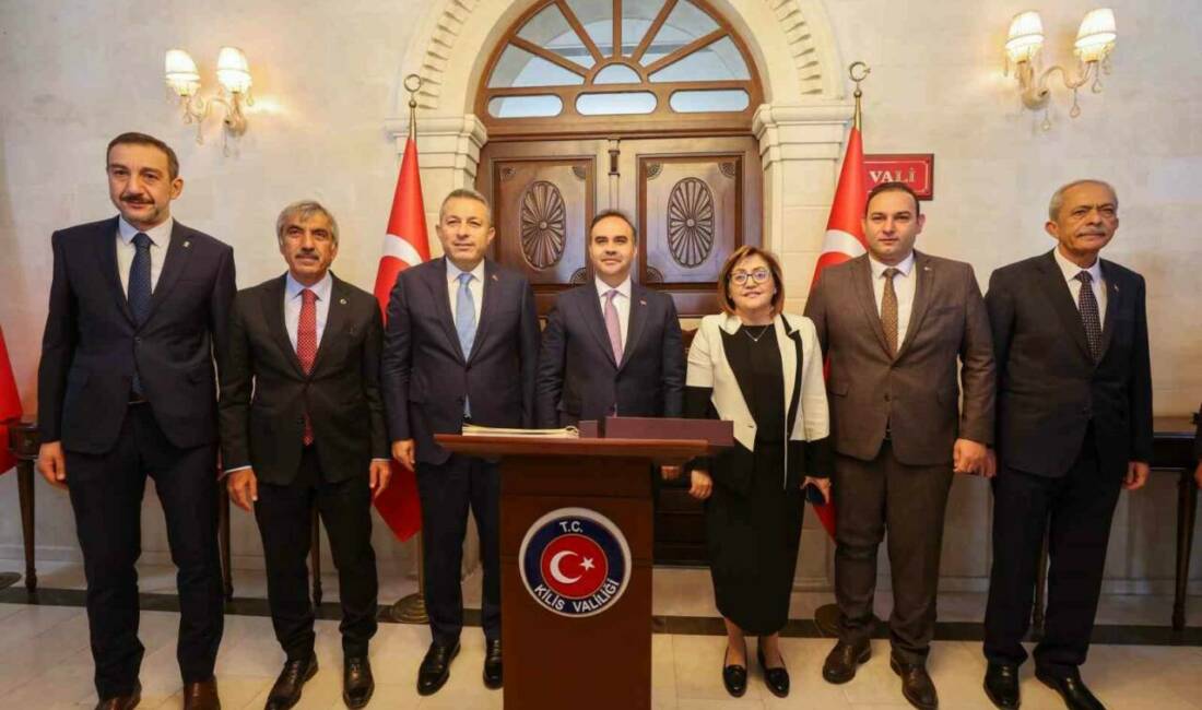 Sanayi ve Teknoloji Bakanı Mehmet Fatih Kacır, Kilis ziyareti kapsamında