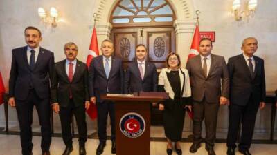 Sanayi ve Teknoloji Bakanı Mehmet Fatih Kacır, Kilis ziyareti kapsamında