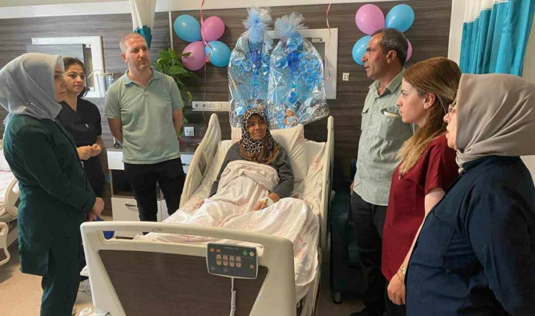 Birecik ilçesindeki bir kadın, 53 yaşında iken yardımcı üreme teknikleri