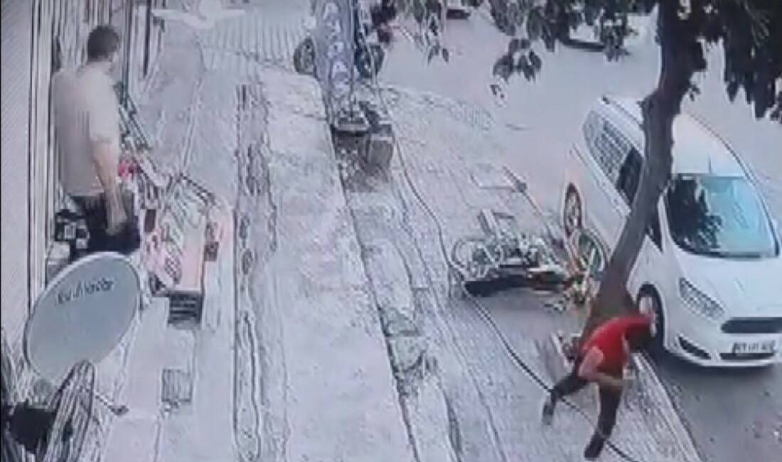 Eyyübiye ilçesinde polis ekipleri, ehliyetsiz motosiklet sürücüsünü durdurmak istedi ancak