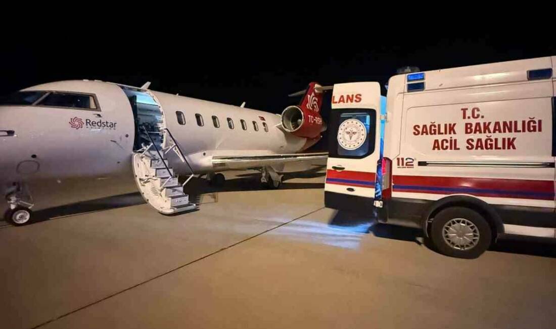 Şanlıurfa'da 10 günlük bir bebek, kalp rahatsızlığı nedeniyle İstanbul'a sevk
