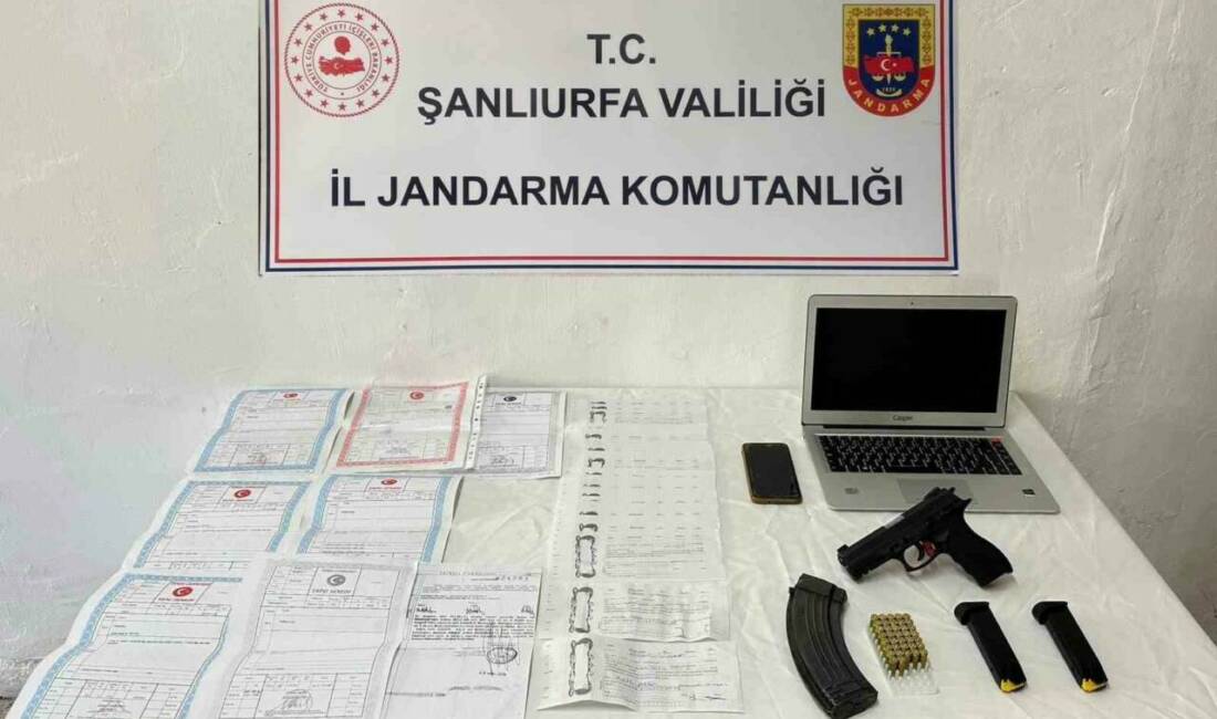 Bozova ilçesinde tefecilik operasyonunda bir kişi gözaltına alındı. Operasyonda, birçok