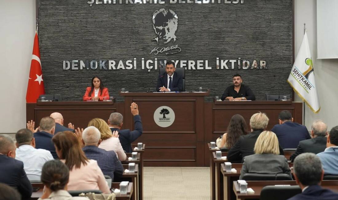 Şehitkamil Belediyesi Temmuz ayı Meclis Toplantısı’nın 1. Birleşimi Yusuf Açıkgöz