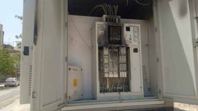 Adıyaman’da sıcak hava nedeniyle bir elektrik trafosu alev aldı. Olay