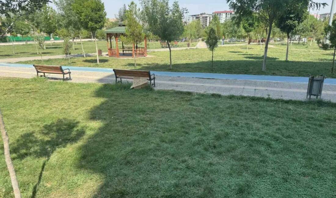 Siirt'in Kurtalan ilçesinde, Dicle Mahallesi'nde aşırı sıcaktan etkilenen bir kadın
