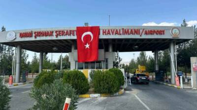 Şırnak Şerafettin Elçi Havalimanı, 2025 yılının ilk altı ayında 202