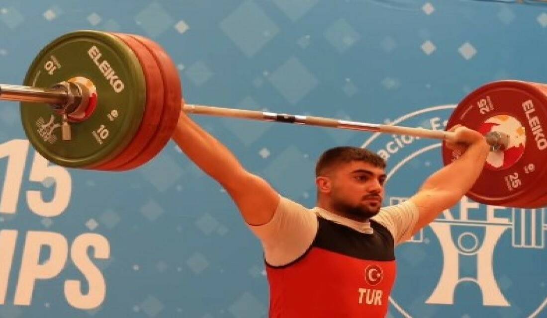 Madrid'de düzenlenen Yıldızlar U15 Avrupa Halter Şampiyonası'nda Türkiye'yi temsil eden