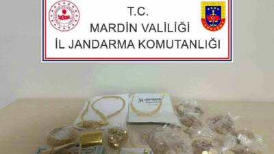 Şırnak’ın Güçlükonak ilçesinde altın sevkiyatı ile uğraşan 2 şahıs, Mardin’de