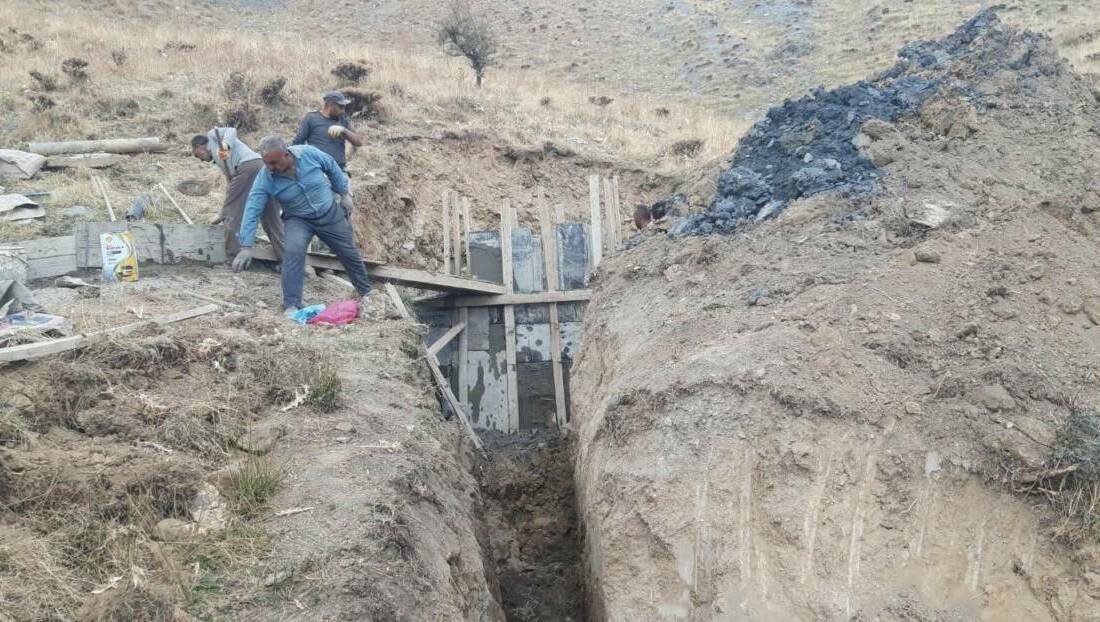 Siirt'in Şirvan ilçesine bağlı köylerde 2024 yılında 22 içme suyu