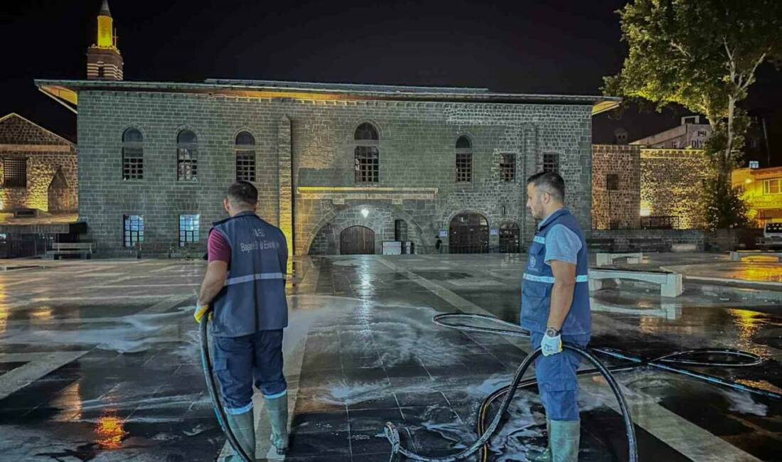 Diyarbakır Büyükşehir Belediyesi, tarihi Sur içi bölgesinde lavanta ve gül