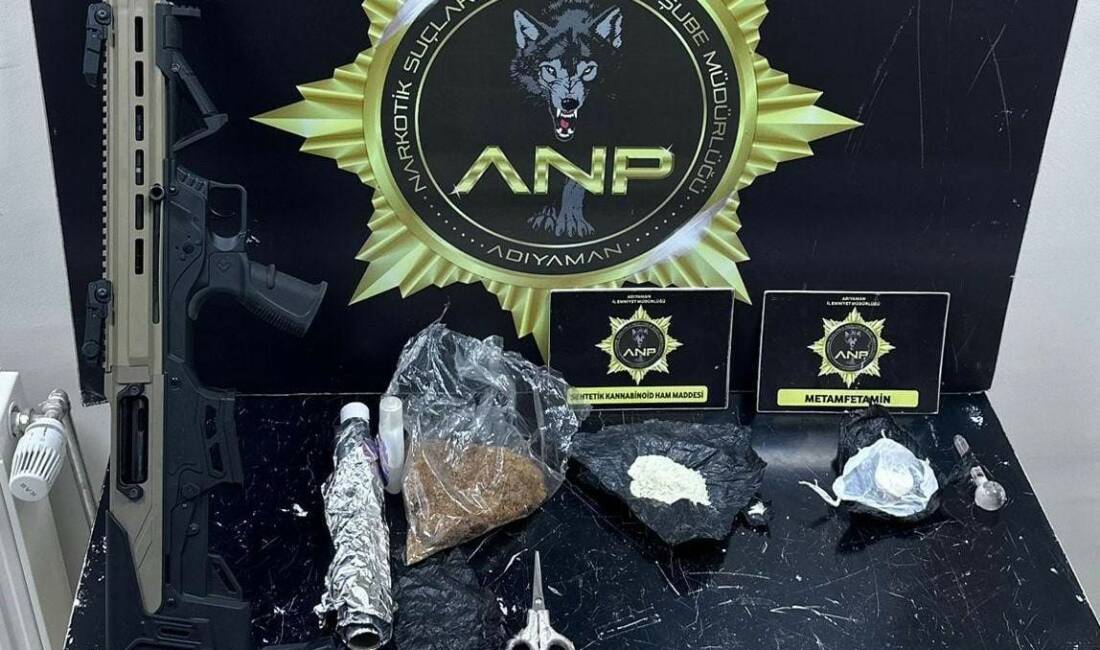 Uyuşturucu operasyonunda 123,11 gram uyuşturucu ele geçirildi Adıyaman Narkotik Suçlarla Mücadele Şube Müdürlüğü ekipleri tarafından gerçekleştirilen operasyonda