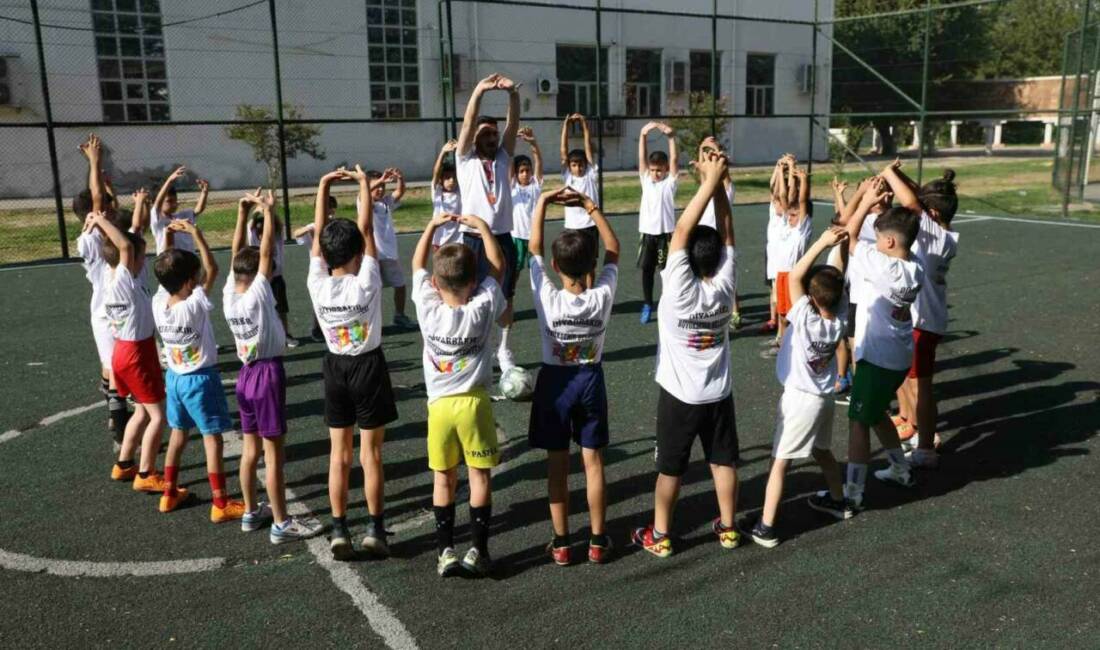 Diyarbakır Büyükşehir Belediyesi tarafından düzenlenen ücretsiz Yaz Spor Okulları'na 7-17