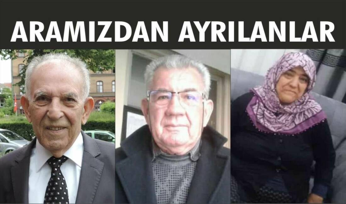06.08.2025 Çarşamba gününe ait Besni’de Vefat Edenler köşesi.