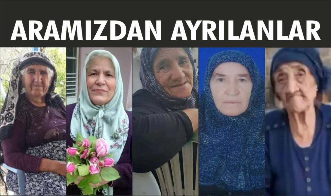14-15-16.08.2025 Perşembe, Cuma, Cumartesi gününe ait Besni’de Vefat Edenler köşesi.