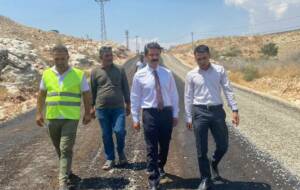 Besni Kaymakamlığı bünyesinde hizmet veren Sugözü Piknik alanının yolu ile