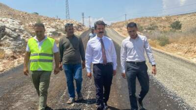 Besni Kaymakamlığı bünyesinde hizmet veren Sugözü Piknik alanının yolu ile