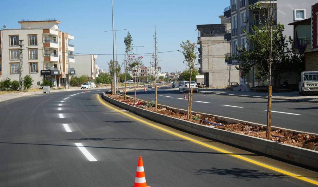 Adıyaman Belediyesi, 3. Çevre Yolu’nda yol çizgisi ve uyarı tabelası