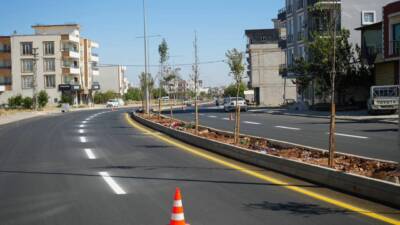 Adıyaman Belediyesi, 3. Çevre Yolu’nda yol çizgisi ve uyarı tabelası