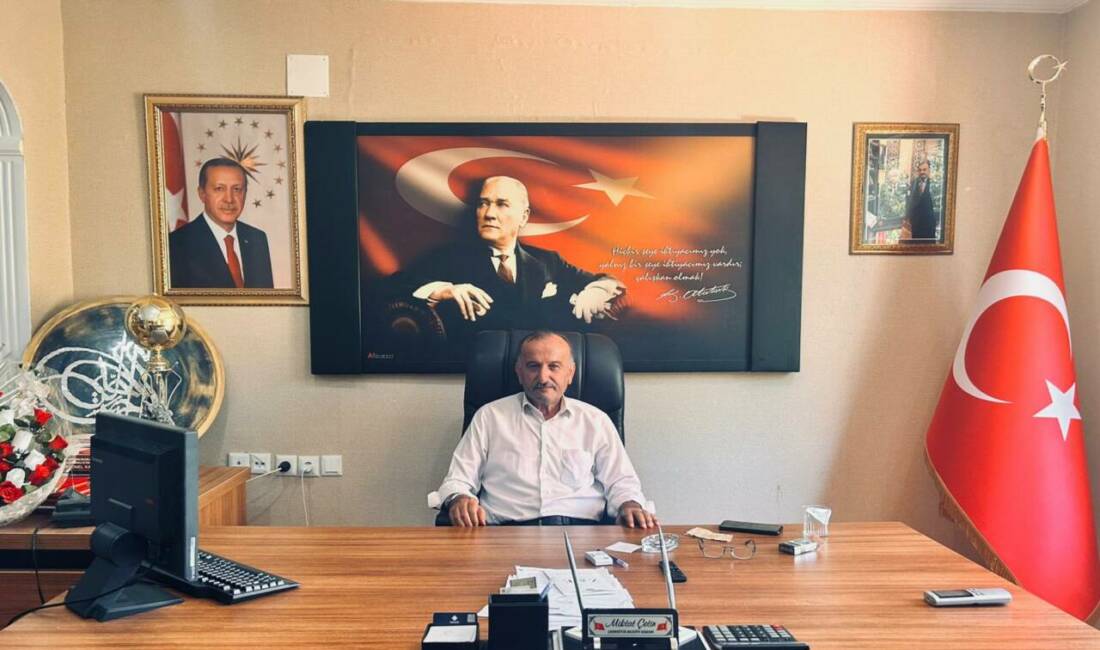 Çakırhüyük Belediye Başkanı Miktat Çetin, Malazgirt Zaferi’nin 954. yılı dolayısıyla