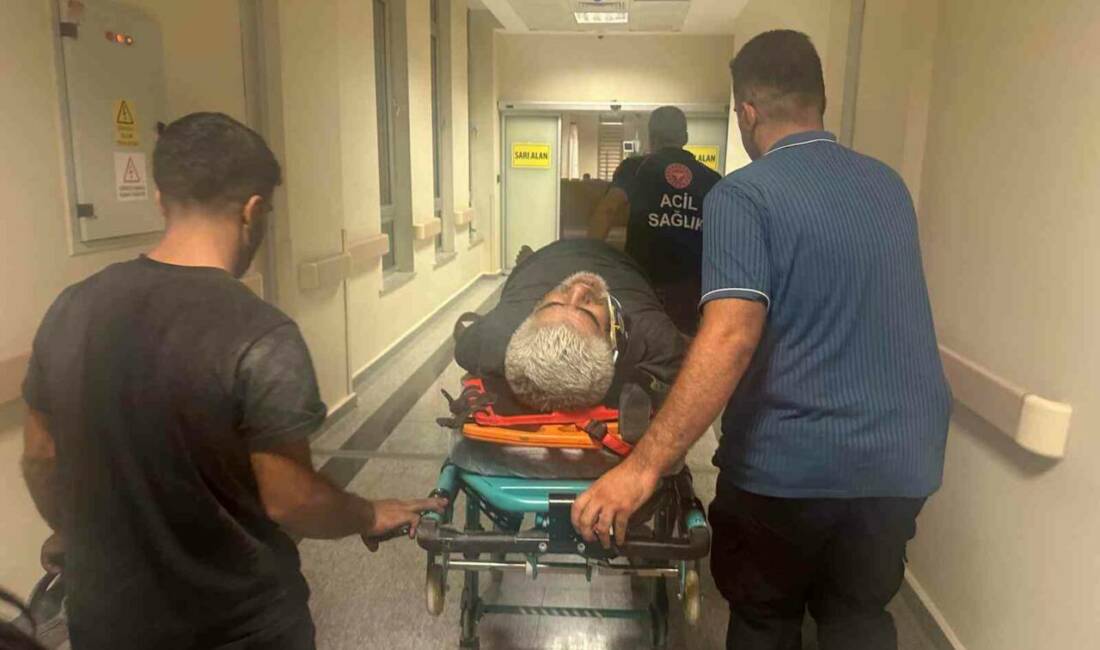 Adıyaman'da bir kişi, tamirhanede araç bakım kanalına düşerek yaralandı. Yaralanan
