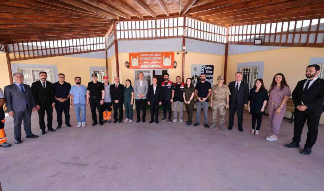 Mardin Büyükşehir Belediyesi Hayvan Bakımevi ve Doğal Yaşam Alanı'nı ziyaret