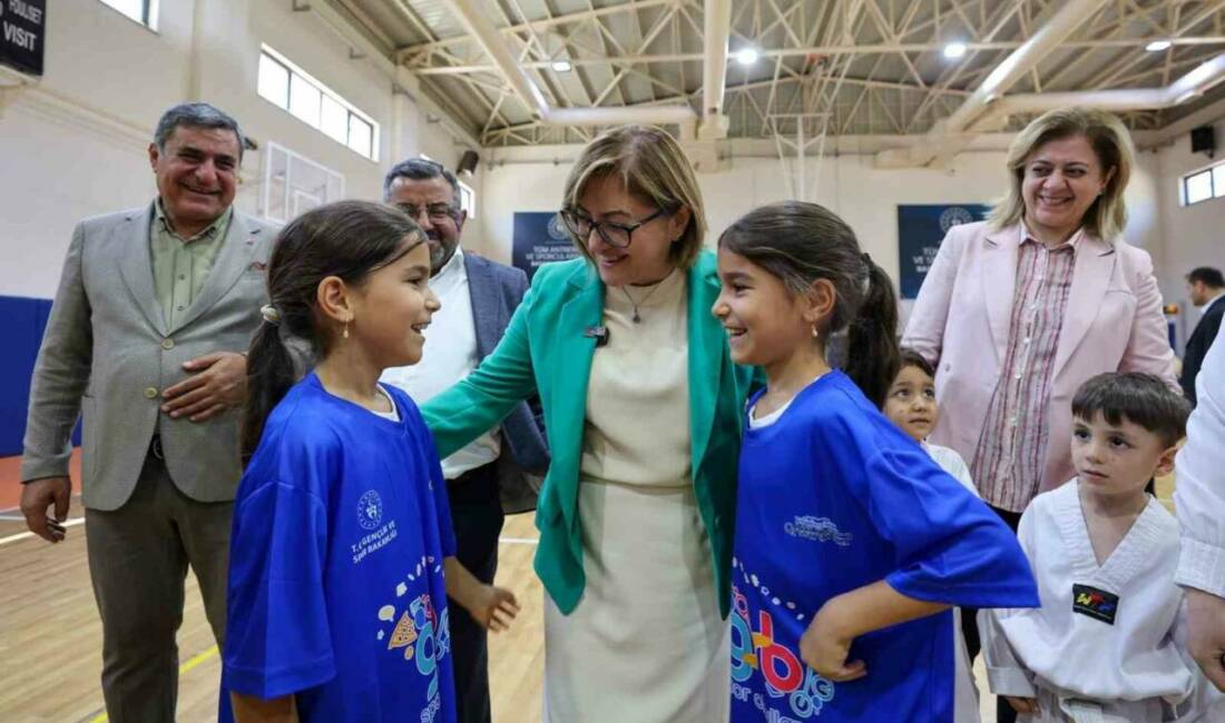 Gaziantep Büyükşehir Belediye Başkanı Fatma Şahin, "Spor Şehri Gaziantep" vizyonuyla
