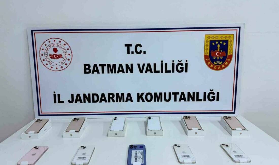 Batman İl Jandarma Komutanlığı KOM Şube Müdürlüğü ekipleri, bir kişinin