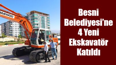 Besni Belediye Başkanı Reşit Alkan, belediyenin öz kaynaklarıyla hizmet filosuna