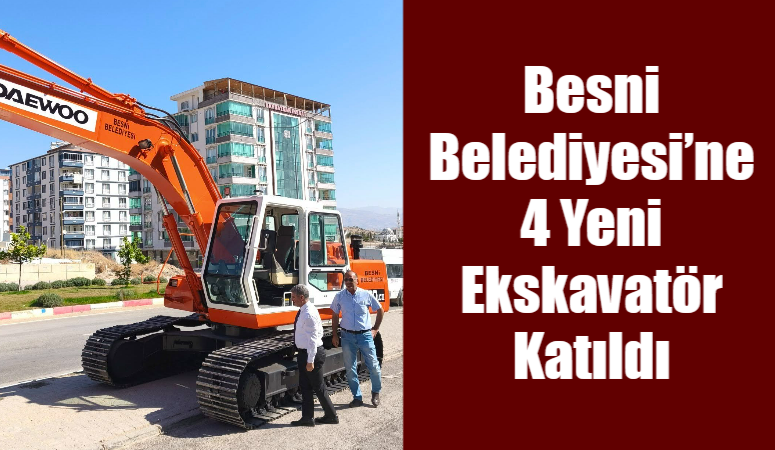 Besni Belediye Başkanı Reşit Alkan, belediyenin öz kaynaklarıyla hizmet filosuna