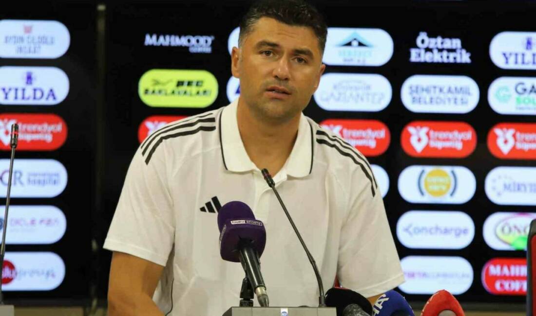Gaziantep Futbol Kulübü Teknik Direktörü Burak Yılmaz, Gençlerbirliği maçının ardından