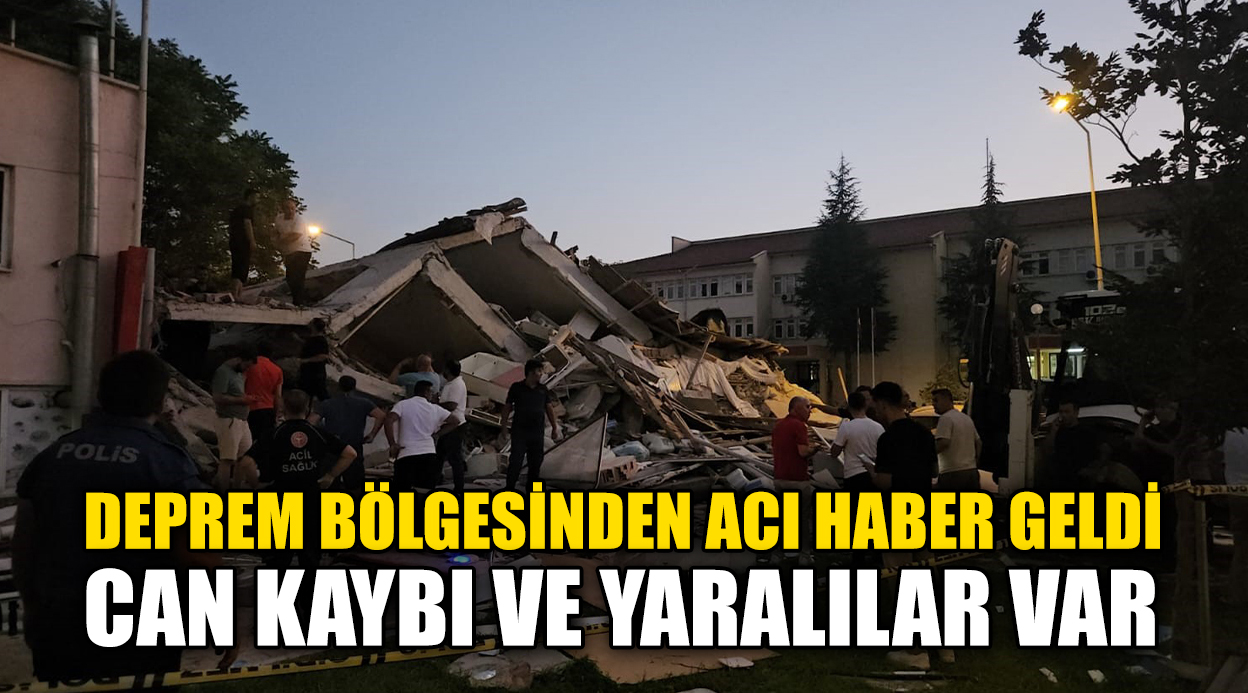 Balıkesir’in Sındırgı ilçesinde saat 19.53’te meydana gelen 6,1 büyüklüğündeki deprem,