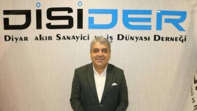 Diyarbakır Sanayici ve İş İnsanları Derneği Başkanı Şeyhmus Akbaş, Türkiye'de