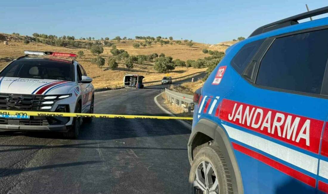 Diyarbakır'ın Eğil ilçesinde meydana gelen trafik kazasında sürücüsünün direksiyon hakimiyetini