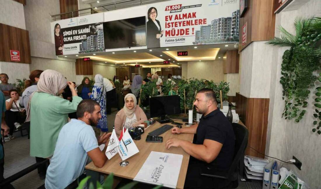 Gaziantep Büyükşehir Belediyesi iştiraki GBB Konut, çekilişsiz kurasız 5'inci etap