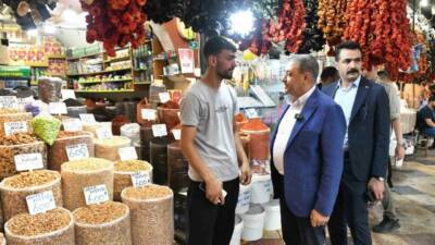 Şanlıurfa Valisi Hasan Şıldak, Haşimiye Meydanı ile Balıklıgöl çevresindeki iş