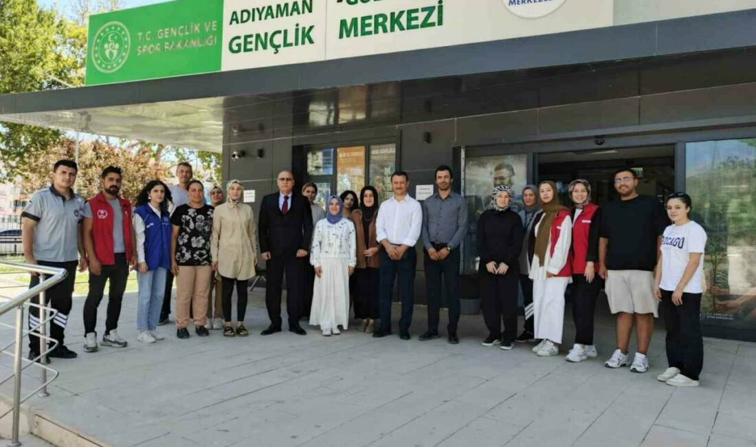 Adıyaman Gençlik ve Spor İl Müdürü Hüseyin Elüstü, Gölbaşı ilçesinde