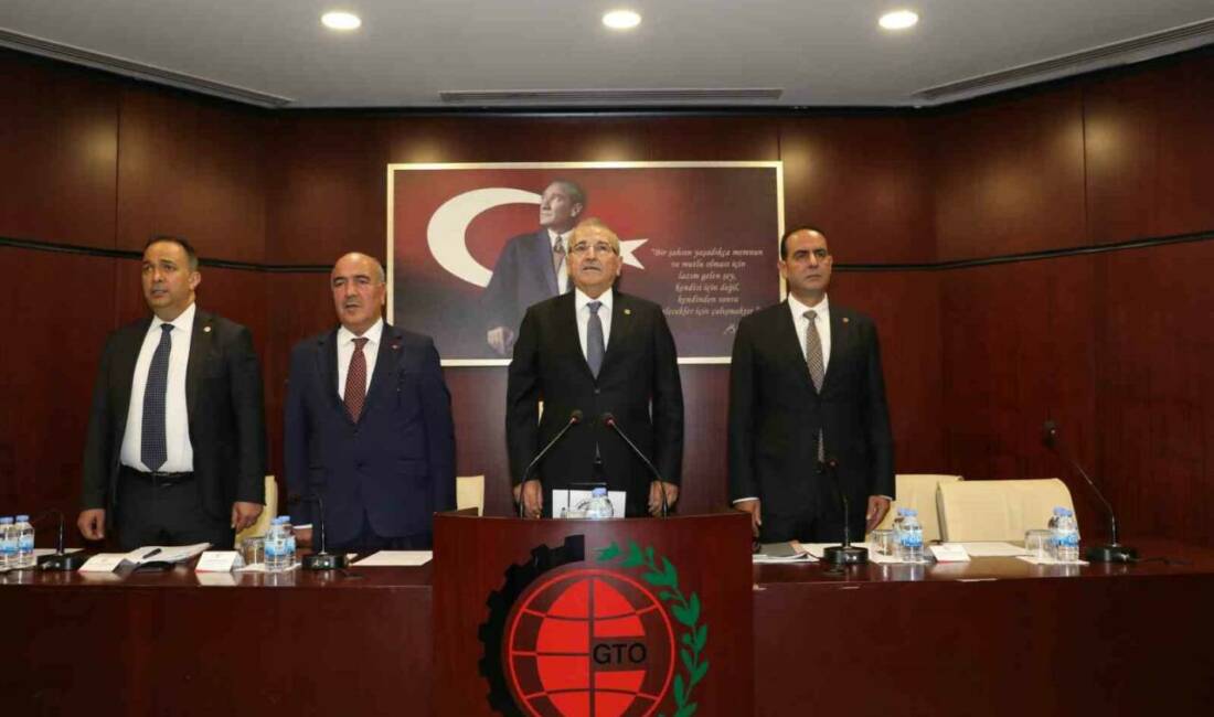 Gaziantep Ticaret Odası'nda ağustos ayı toplantısı yapıldı. Meclis Başkan Yardımcısı