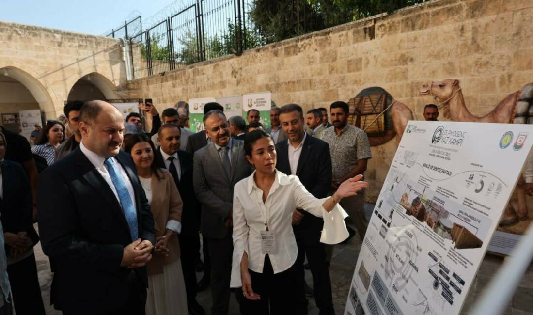 Türkiye'nin dört bir yanından gelen peyzaj mimarlığı öğrencileri, Şanlıurfa'da düzenlenen