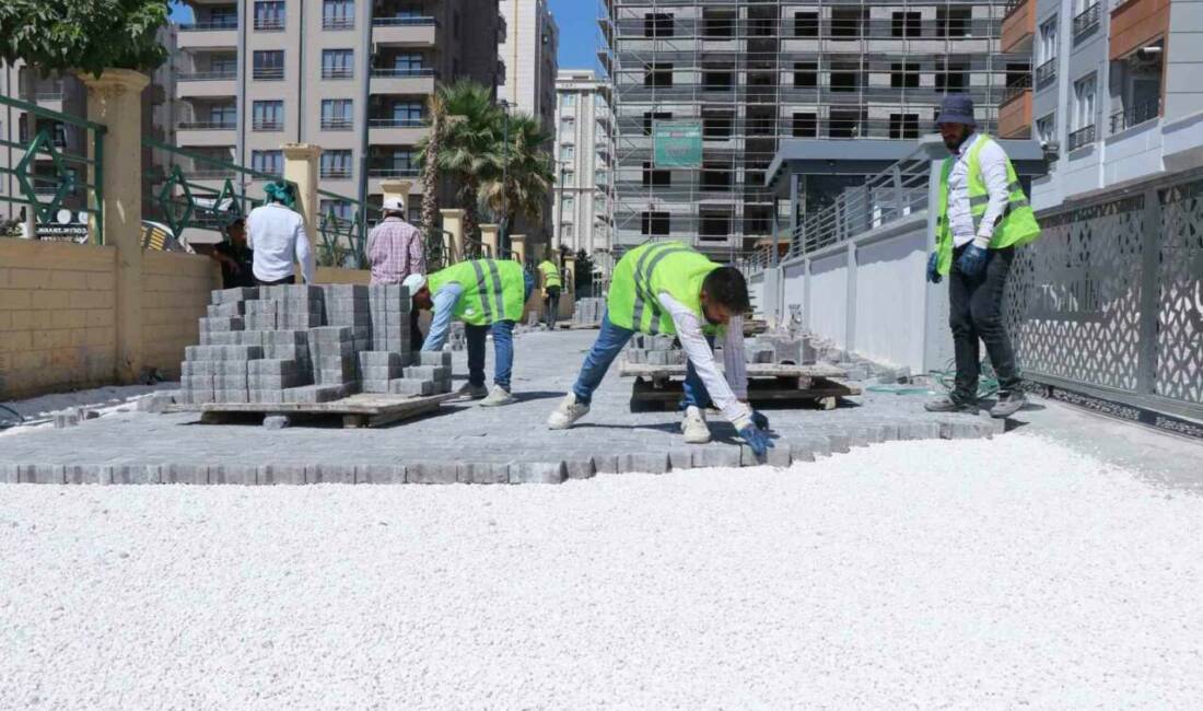 Haliliye Belediyesi, Karşıyaka, Devteyşti ve Susuz Mahallelerinde yürüttüğü üstyapı çalışmalarıyla