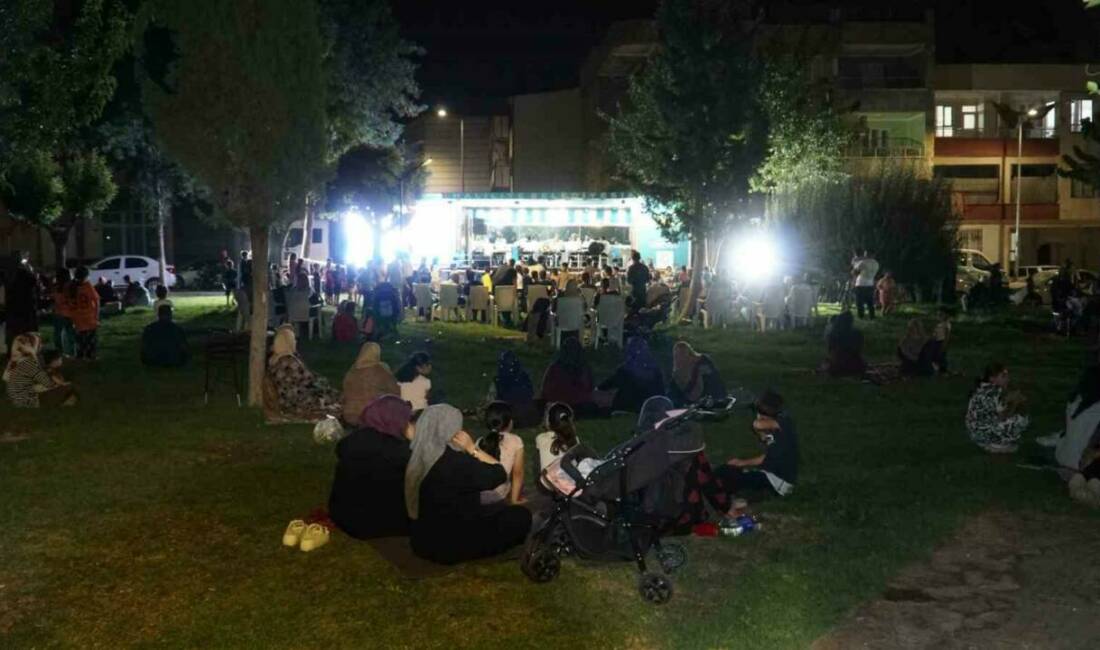 Haliliye Belediyesi tarafından düzenlenen yaz konserleri, her yıl vatandaşların ilgisini