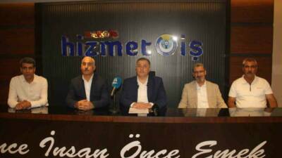 Hizmet-İş Sendikası Genel Başkan Yardımcısı İdris Aksoy, Şanlıurfa'da yetkisiz sendikaların