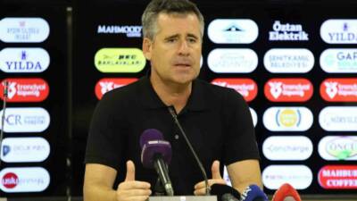 Gençlerbirliği Teknik Direktörü Hüseyin Eroğlu, Gaziantep Futbol Kulübü karşısında mağlup