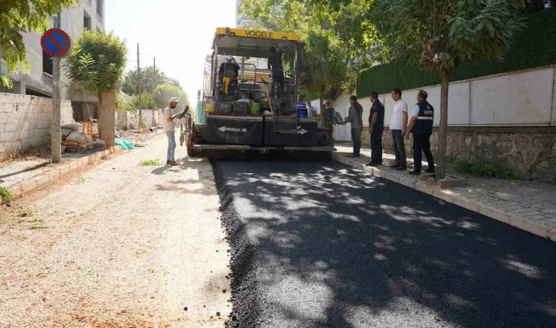 Adıyaman Kahta Belediyesi, güvenli ve konforlu ulaşım hizmeti için asfalt