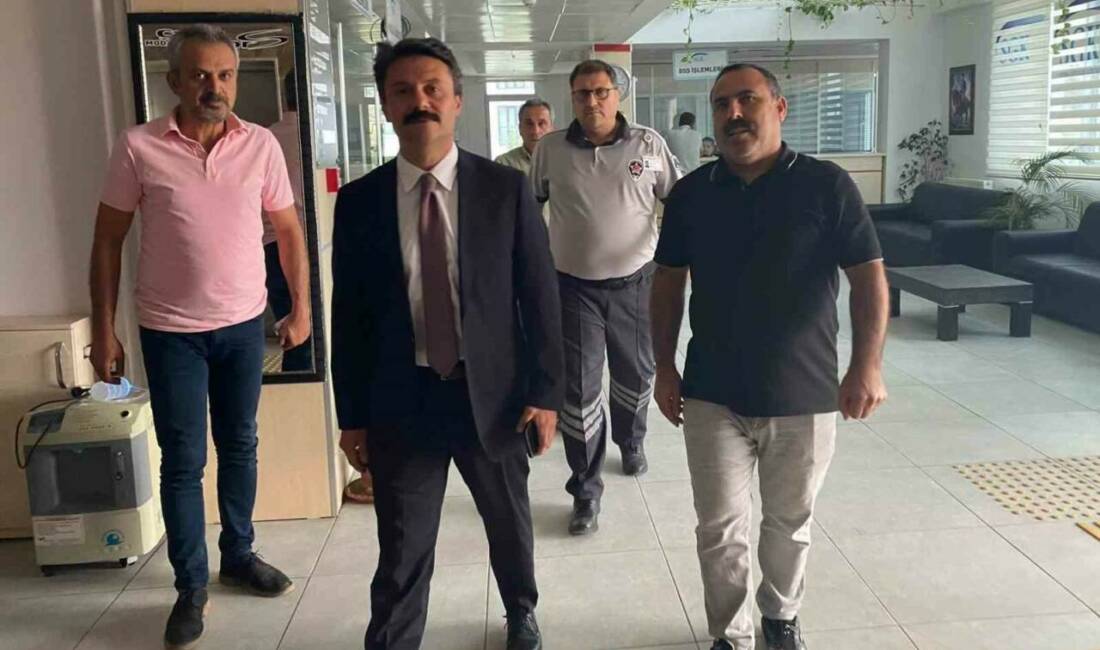 Besni Kaymakamı Dr. Ahmet Oğuz Aslan, kamu kurumlarına yönelik gerçekleştirdiği