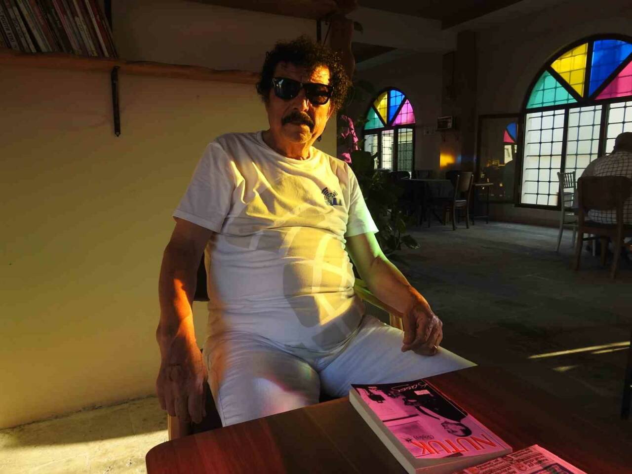 Kilis'te "Müslüm Baba" olarak tanınan Mehmet Özkar, Müslüm Gürses'in hatırasını